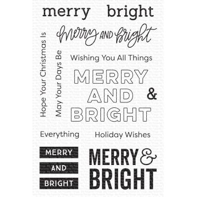 My Favorite Things Clear Stamps - Merry & Bright